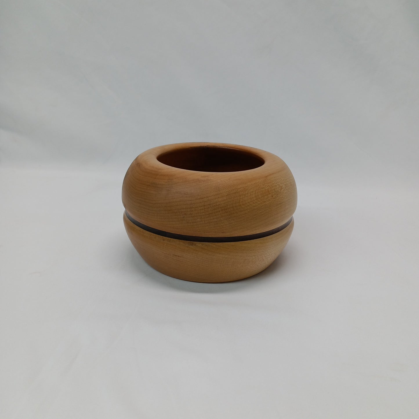 Maple & Black Walnut vessel 7"