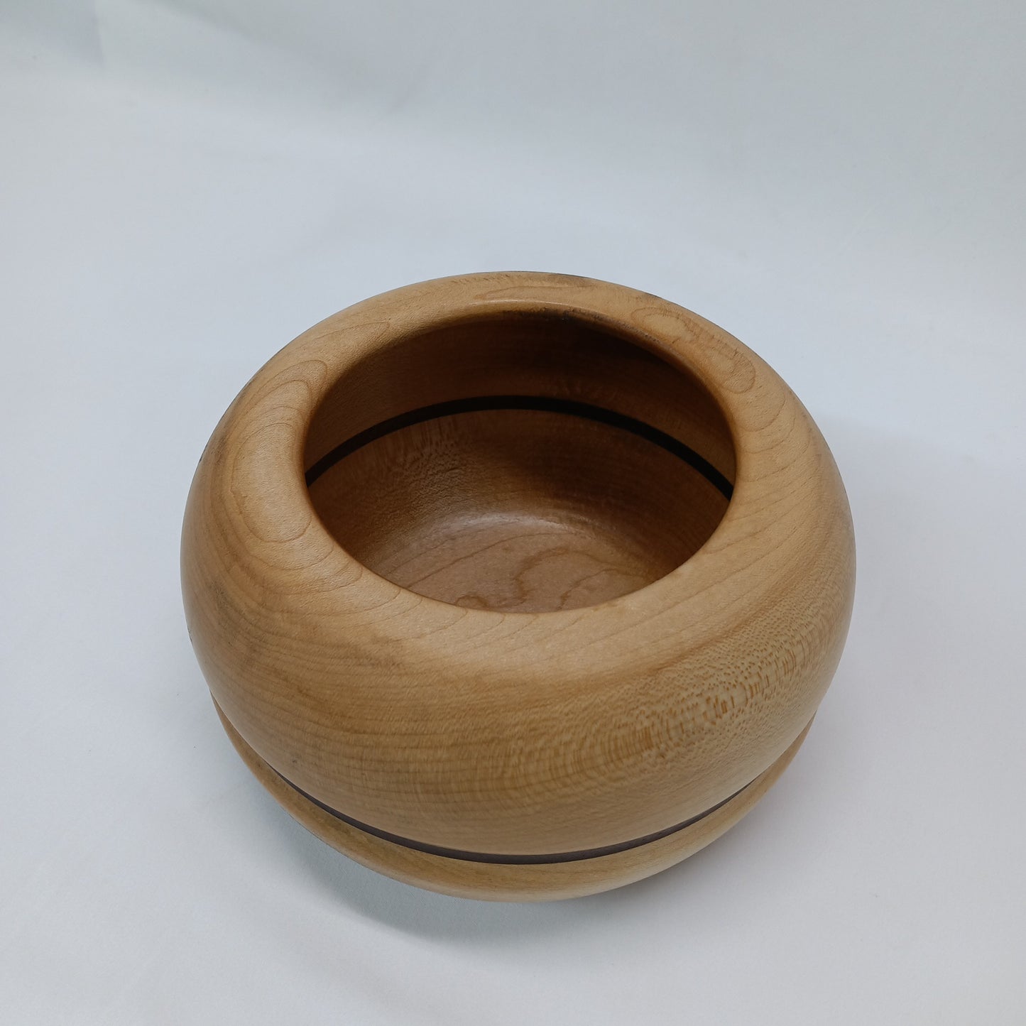 Maple & Black Walnut vessel 7"