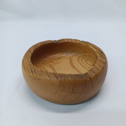 natural edge Ash bowl 6"