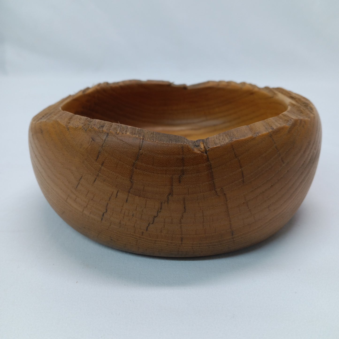 natural edge Ash bowl 6"