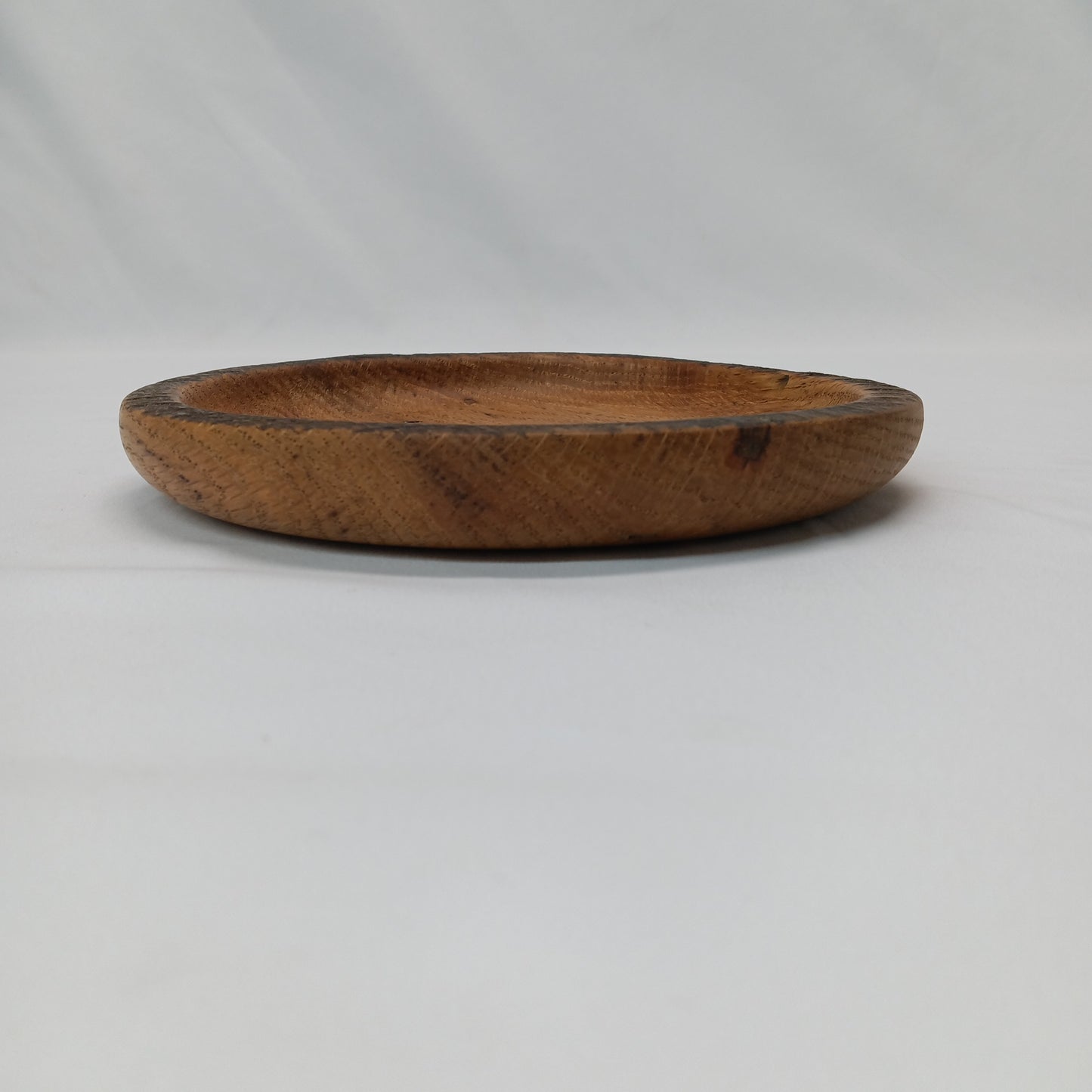 Red oak tray natural edge 7 1/2"